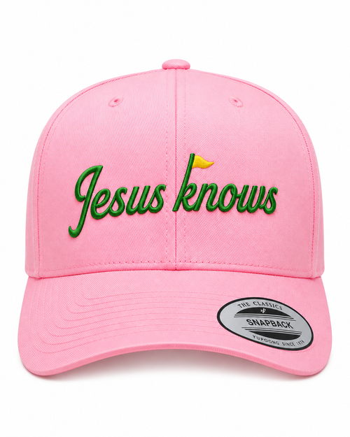 Jesus Knows Golf Hat