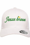 Jesus Knows Golf Hat